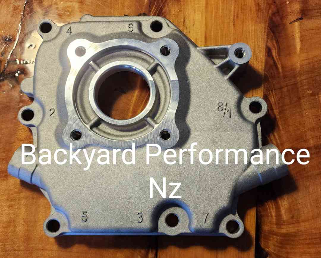 Side cover and gasket for Race Blocks
