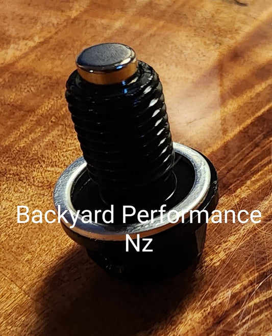 Magnetic oil drain plug