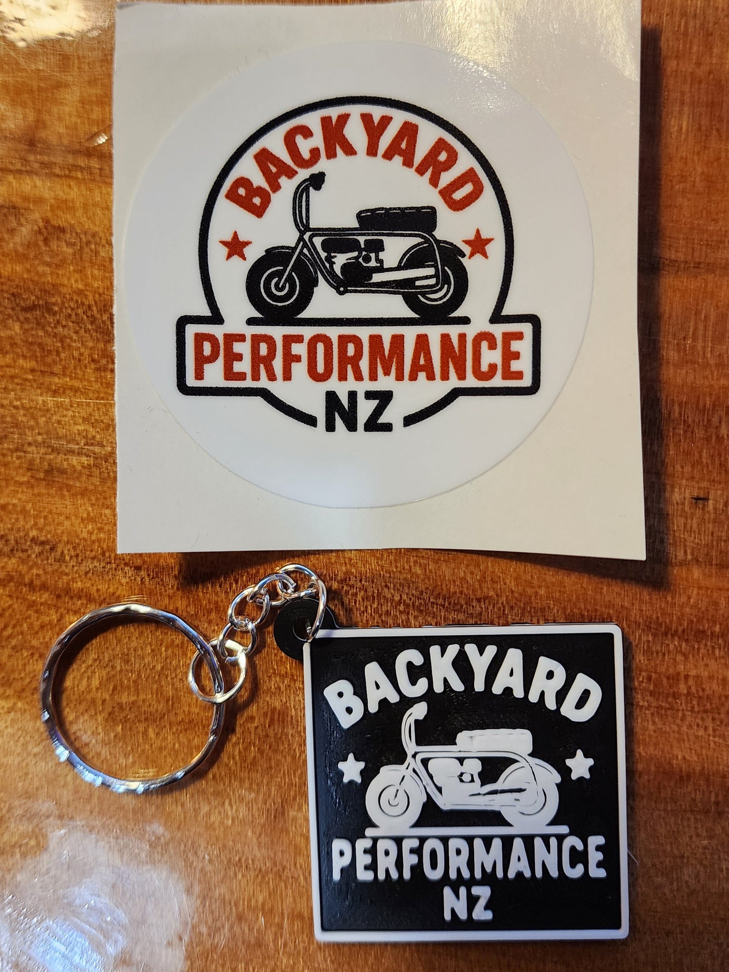 Keyring sticker packs