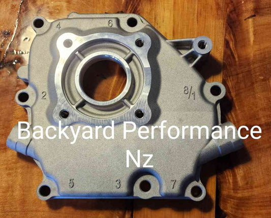 Side cover and gasket for Race Blocks